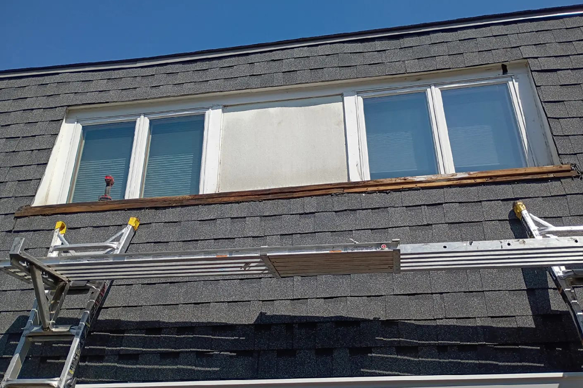 Instalación de ventana y puertas